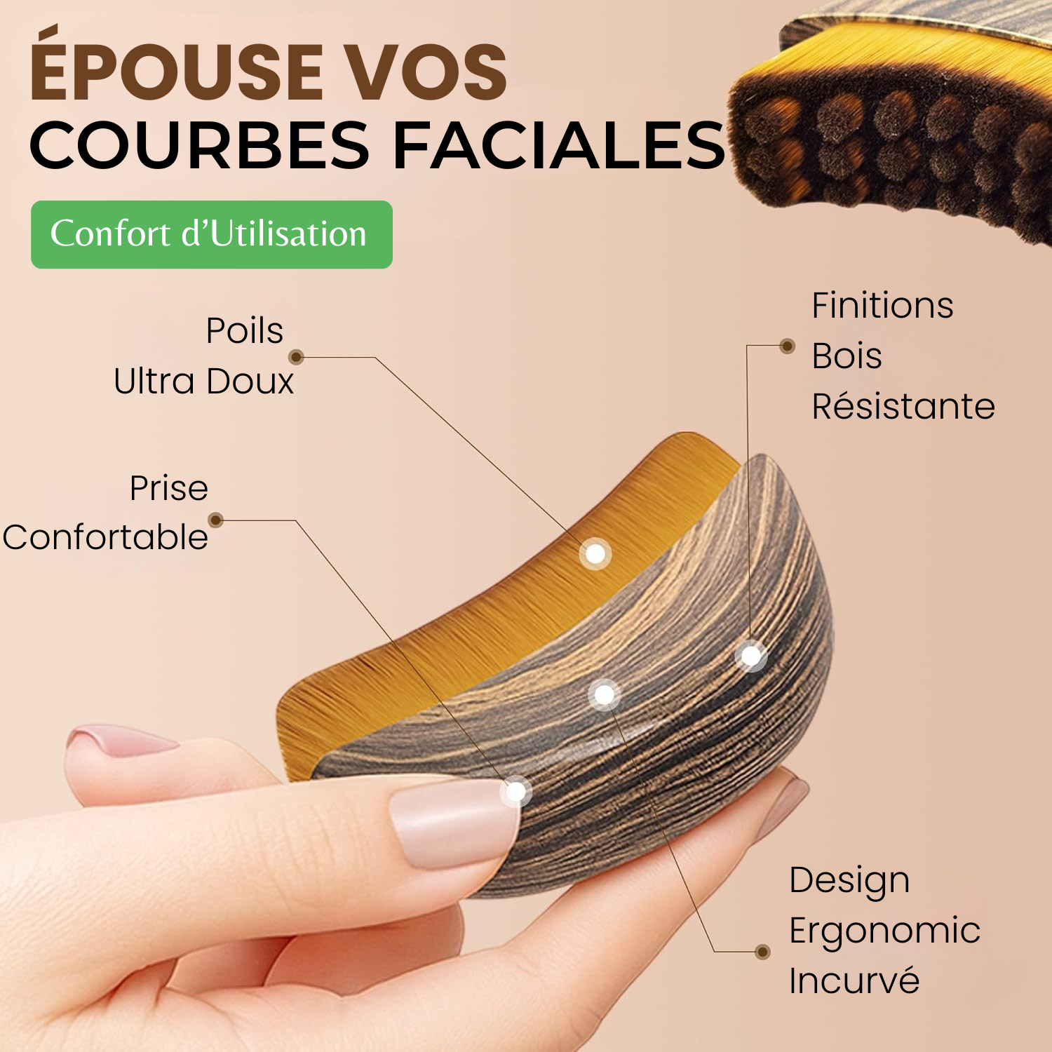 Brosse de Drainage Lymphatique